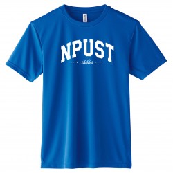 NPUST沁涼輕薄排汗短T_寶藍色
